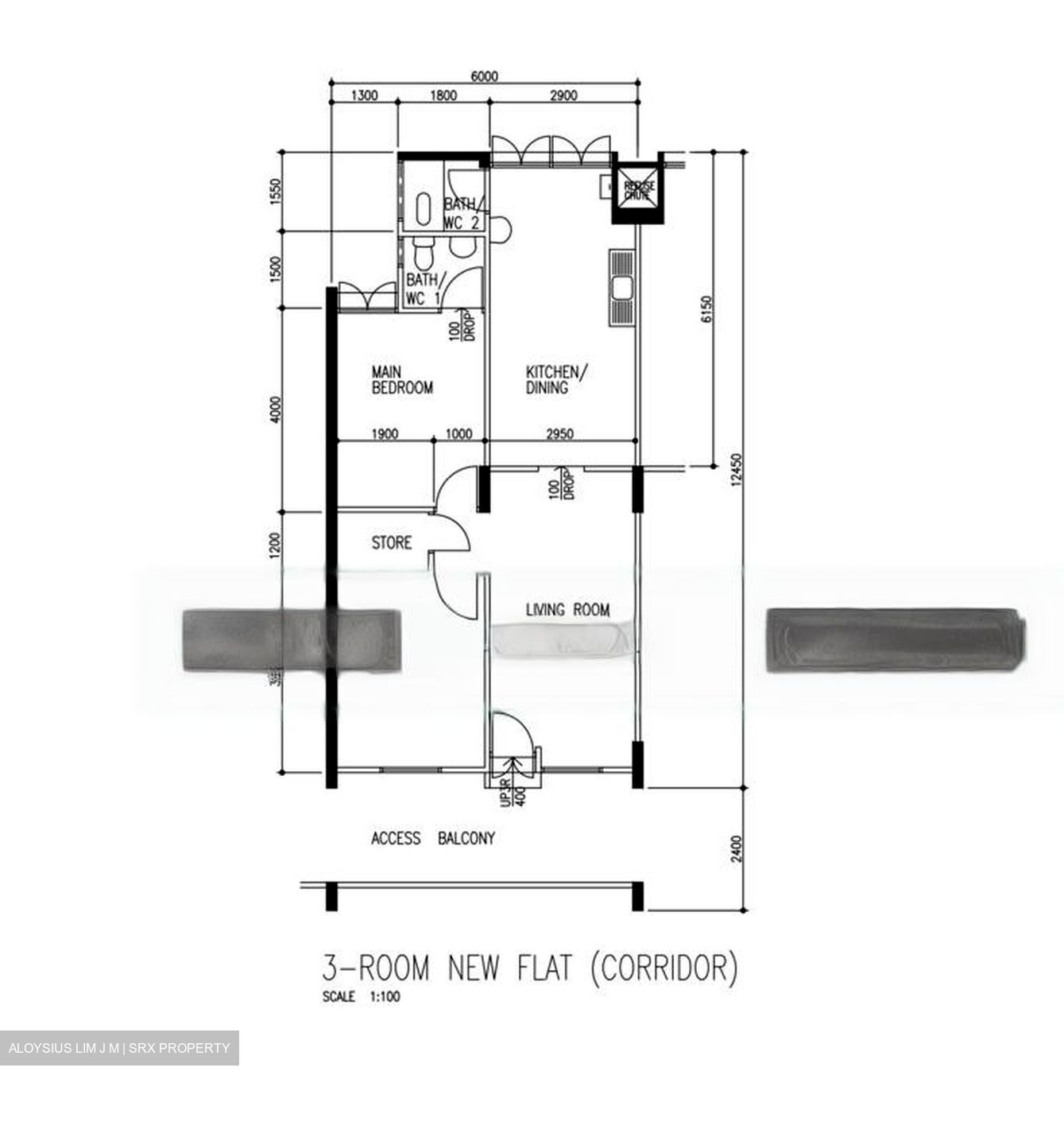 Blk 539 Bedok North Street 3 (Bedok), HDB 3 Rooms #455970331